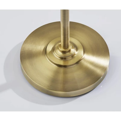 Bradford Floor Lamp (Includes Light Bulb) Antique Brass - Adesso 4 Bradford Floor Lamp (Includes Light Bulb) Antique Brass - Adesso - Image 4
