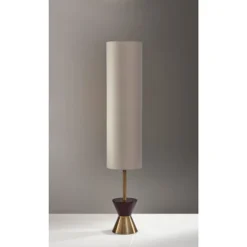 59" Carmen Floor Lantern Brass - Adesso