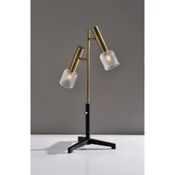 Melvin LED Table Lamp Antique Brass (Includes LED Light Bulb) Black - Adesso 9 Melvin LED Table Lamp Antique Brass (Includes LED Light Bulb) Black - Adesso -Adesso GUEST 08de89c4 54e0 4709 aa4c 90658270a848