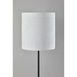 Adesso Brielle Floor Lamp Black: Modern Design, ETL Listed, Polyester Shade, Metal Body, 62" Height 5 Adesso Brielle Floor Lamp Black: Modern Design, ETL Listed, Polyester Shade, Metal Body, 62" Height -Adesso GUEST 0d09f4f4 12c8 40b5 a0ac 2e8cadd6103e