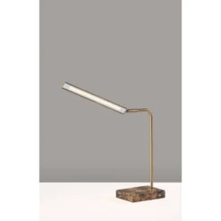Reader Desk Lamp Antique Brass (Includes LED Light Bulb) - Adesso