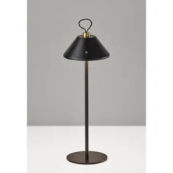 Adesso Danny Cordless Table Lamp (Includes LED Light Bulb) Black: ETL Listed, Touch Sensor, 3-Way Light Settings 6 Adesso Danny Cordless Table Lamp (Includes LED Light Bulb) Black: ETL Listed, Touch Sensor, 3-Way Light Settings -Adesso GUEST 12a63ba0 50d5 4d6d 9e98 0aca2768751c