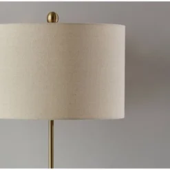 Barton Table Lamp Antique Brass - Adesso -Adesso GUEST 13776a83 4015 4c97 a7f6 7162af050bc4