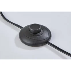 Adesso Lyons Floor Lamp Black: Modern Metal Design, ETL Listed, 3 Bulb Capacity, Beige Shade 6 Adesso Lyons Floor Lamp Black: Modern Metal Design, ETL Listed, 3 Bulb Capacity, Beige Shade -Adesso GUEST 14c1c67b 26e0 44de bee9 c1b47951191b