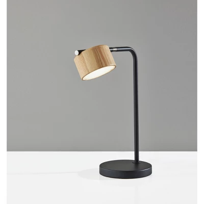 Roman Table Lamp Black (Includes LED Light Bulb) - Adesso 1 Roman Table Lamp Black (Includes LED Light Bulb) - Adesso