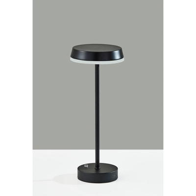 Adesso Tommy Cordless Table Lamp (Includes LED Light Bulb) Black: Modern Desk Lamp, Touch Sensor, 3-Way Dimming, UL Listed, Metal Shade 5 Adesso Tommy Cordless Table Lamp (Includes LED Light Bulb) Black: Modern Desk Lamp, Touch Sensor, 3-Way Dimming, UL Listed, Metal Shade - Image 5