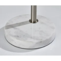 Adesso Rigley Arc Lamp Steel: Modern Polyester Shade, ETL Listed, Metal Body, 71" Height 11 Adesso Rigley Arc Lamp Steel: Modern Polyester Shade, ETL Listed, Metal Body, 71" Height -Adesso GUEST 1b4c6b2c 5849 473c b393 63da235b24d2