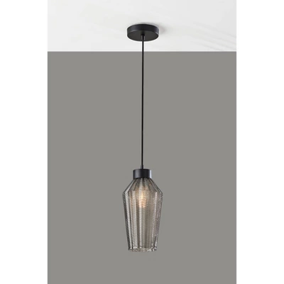 Belfry Pendant Black - Adesso 1 Belfry Pendant Black - Adesso