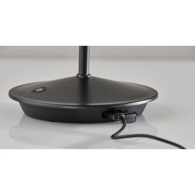 Adesso Benny Cordless Table Lamp (Includes LED Light Bulb) Black: ETL Listed, Touch Sensor, 3-Way Light Settings 1 Adesso Benny Cordless Table Lamp (Includes LED Light Bulb) Black: ETL Listed, Touch Sensor, 3-Way Light Settings