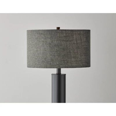 Ezra Table Lamp Black - Adesso 2 Ezra Table Lamp Black - Adesso - Image 2