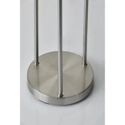 68" Trio Floor Lamp Silver - Adesso 8 68" Trio Floor Lamp Silver - Adesso -Adesso GUEST 41962d9a 51b4 483b 8e5f 416097869205