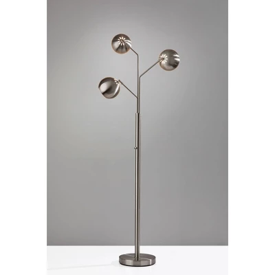 Emerson Tree Lamp Silver - Adesso 3 Emerson Tree Lamp Silver - Adesso - Image 3