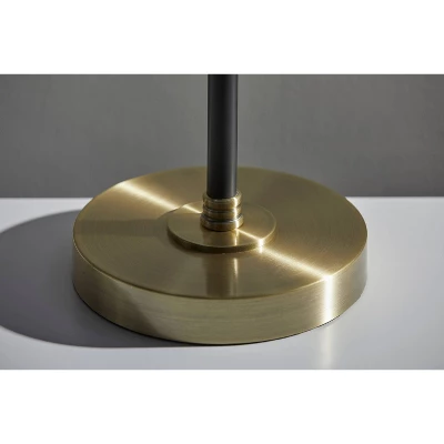 24" Bergen Collection Table Lamp Black - Adesso 2 24" Bergen Collection Table Lamp Black - Adesso - Image 2