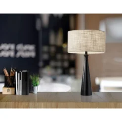 Linda Table Lamp Black - Adesso