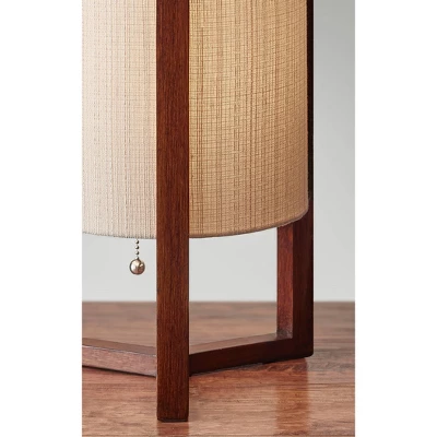 17" Quinn Table Lantern Brown - Adesso 2 17" Quinn Table Lantern Brown - Adesso - Image 2