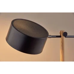 Natural Wood Dylan Desk Lamp Black - Adesso -Adesso GUEST 66ec8176 8e53 47b7 92d4 58569b56a3f9
