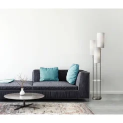 68" Trio Floor Lamp Silver - Adesso 9 68" Trio Floor Lamp Silver - Adesso -Adesso GUEST 6a8b9258 8863 4314 83e2 4b99267ff848