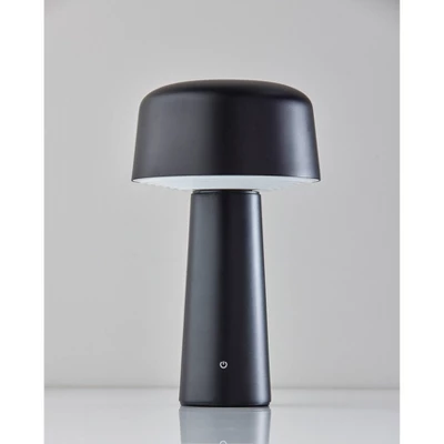 Adesso Lenny Cordless Table Lamp (Includes LED Light Bulb) Black: ETL Listed, Touch Sensor, 3-Way Dimming 2 Adesso Lenny Cordless Table Lamp (Includes LED Light Bulb) Black: ETL Listed, Touch Sensor, 3-Way Dimming - Image 2
