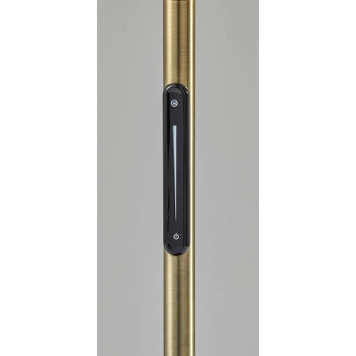 Adesso Cullen Desk Lamp: Marble Base, ETL Listed, Touch Sensor, 24" Metal Cylinder Shade 1 Adesso Cullen Desk Lamp: Marble Base, ETL Listed, Touch Sensor, 24" Metal Cylinder Shade