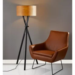 62" Bronx Collection Floor Lamp Black - Adesso 5 62" Bronx Collection Floor Lamp Black - Adesso -Adesso GUEST 7a75c3ad aa77 433d 83df 6f14540dc462