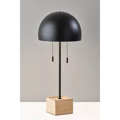 Adesso WIlder Desk Lamp Black: ETL Listed, Metal Shade, 1-Way Socket Pull Chain, No Assembly Required 1 Adesso WIlder Desk Lamp Black: ETL Listed, Metal Shade, 1-Way Socket Pull Chain, No Assembly Required