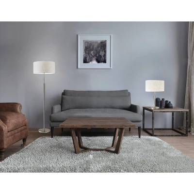 65" Hayworth Collection Floor Lamp Silver - Adesso 3 65" Hayworth Collection Floor Lamp Silver - Adesso - Image 3