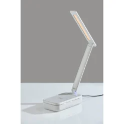 UV-C Sanitizing Table Lamp With Wireless Charging And Smart Switch White (Includes LED Light Bulb) - Adesso 11 UV-C Sanitizing Table Lamp With Wireless Charging And Smart Switch White (Includes LED Light Bulb) - Adesso -Adesso GUEST 89d58e01 63d8 453f b13a f0eb39a1be49