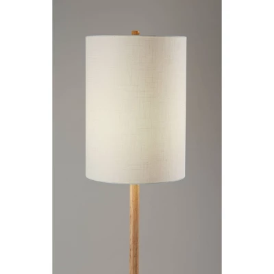 Maddox Floor Lamp Natural - Adesso 2 Maddox Floor Lamp Natural - Adesso - Image 2