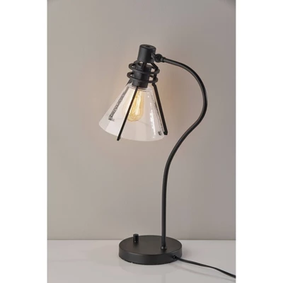 Beckett Desk Lamp Black - Adesso 4 Beckett Desk Lamp Black - Adesso - Image 4