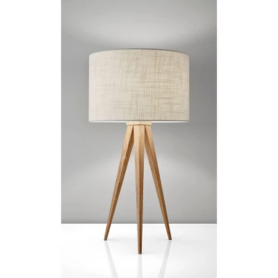 Director Table Lamp Natural - Adesso 2 Director Table Lamp Natural - Adesso - Image 2