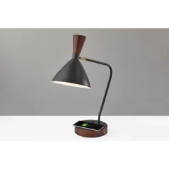 Arlo Wireless Charging Desk Lamp Black - Adesso 7 Arlo Wireless Charging Desk Lamp Black - Adesso -Adesso GUEST 90504fdd 272e 4705 9ce2 86d3dcc45652