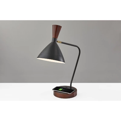 Arlo Wireless Charging Desk Lamp Black - Adesso 3 Arlo Wireless Charging Desk Lamp Black - Adesso - Image 3