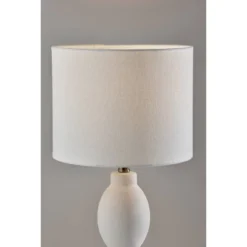 Naomi Table Lamp Speckled Ceramic White - Adesso -Adesso GUEST 91034159 17c2 45ee 800b f919a91ab399