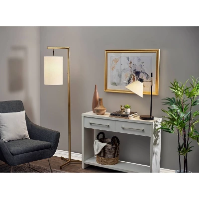 Matthew Table Lamp Black/Antique Brass - Adesso 1 Matthew Table Lamp Black/Antique Brass - Adesso