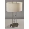 Duet Table Lamp Silver - Adesso