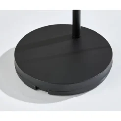 Elsie Natural Wood Floor Lamp Black - Adesso -Adesso GUEST ae5cea1a 297b 4b17 a425 2b5bc6169cce