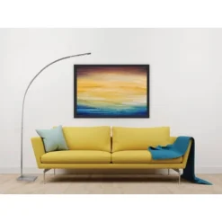 91" Sonic Arc Lamp Silver (Includes LED Light Bulb) - Adesso 5 91" Sonic Arc Lamp Silver (Includes LED Light Bulb) - Adesso -Adesso GUEST aee3392c 2685 4d20 ada3 bdcfbec71195