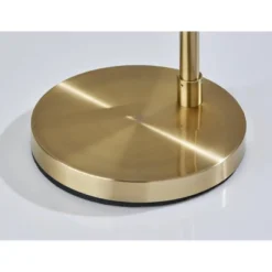 Adesso Magnolia Floor Lamp Brass: 61.75" Tall, Glass Shade, ETL Listed, Antique Finish 3 Adesso Magnolia Floor Lamp Brass: 61.75" Tall, Glass Shade, ETL Listed, Antique Finish -Adesso GUEST b67d5a92 df80 443f 890d 4b1efc9039bb