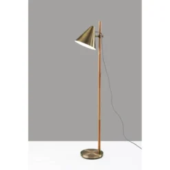 Bryn Floor Lamp Natural Rubberwood Antique Brass - Adesso 11 Bryn Floor Lamp Natural Rubberwood Antique Brass - Adesso -Adesso GUEST b6ceb09f d471 4482 b8e0 925716bb8d9d