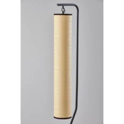 Adesso Lyons Floor Lamp Black: Modern Metal Design, ETL Listed, 3 Bulb Capacity, Beige Shade 7 Adesso Lyons Floor Lamp Black: Modern Metal Design, ETL Listed, 3 Bulb Capacity, Beige Shade -Adesso GUEST b91b0dcb 5981 4765 b19f c2dd877ee4d4