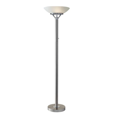 71.5" Expo Floor Lamp Silver - Adesso 2 71.5" Expo Floor Lamp Silver - Adesso - Image 2