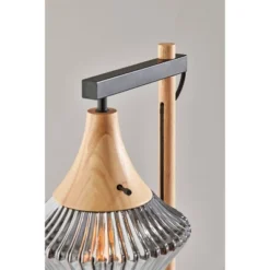 Elsie Natural Wood Floor Lamp Black - Adesso -Adesso GUEST c5254906 aa2c 4fb3 9b24 a093c2a3a6cf