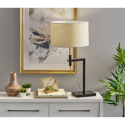 Winthrop Table Lamp Bronze - Adesso 2 Winthrop Table Lamp Bronze - Adesso - Image 2