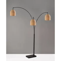Bahama 3 Arm Arc Lamp Dark Bronze - Adesso 6 Bahama 3 Arm Arc Lamp Dark Bronze - Adesso -Adesso GUEST c9d4ad84 d61e 4269 b194 c5c2ee6b973c