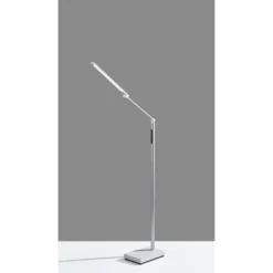 Lennox Floor Lamp (Includes LED Light Bulb) White - Adesso