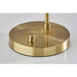 Nina Table Lamp Antique Brass (Includes LED Light Bulb) - Adesso -Adesso GUEST ca580289 6088 4116 a86f 7db05f1c361b