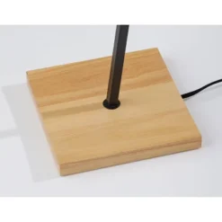 Wren Floor Lamp Black (Includes Light Bulb) - Adesso 7 Wren Floor Lamp Black (Includes Light Bulb) - Adesso -Adesso GUEST d059cfb3 ca70 470c b810 a0079830ad70