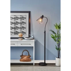 Beckett Floor Lamp Black - Adesso
