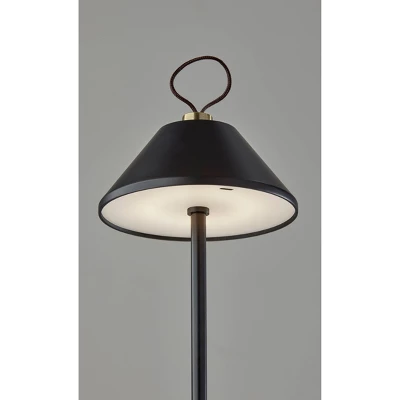 Adesso Danny Cordless Table Lamp (Includes LED Light Bulb) Black: ETL Listed, Touch Sensor, 3-Way Light Settings 1 Adesso Danny Cordless Table Lamp (Includes LED Light Bulb) Black: ETL Listed, Touch Sensor, 3-Way Light Settings