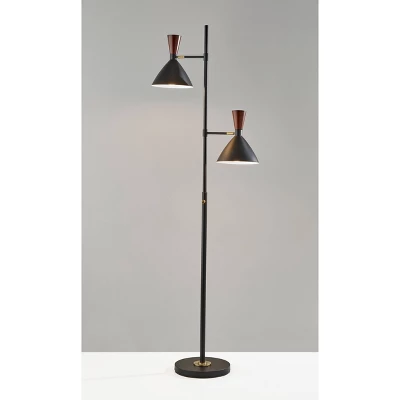 Arlo Tree Lamp Black - Adesso 4 Arlo Tree Lamp Black - Adesso - Image 4